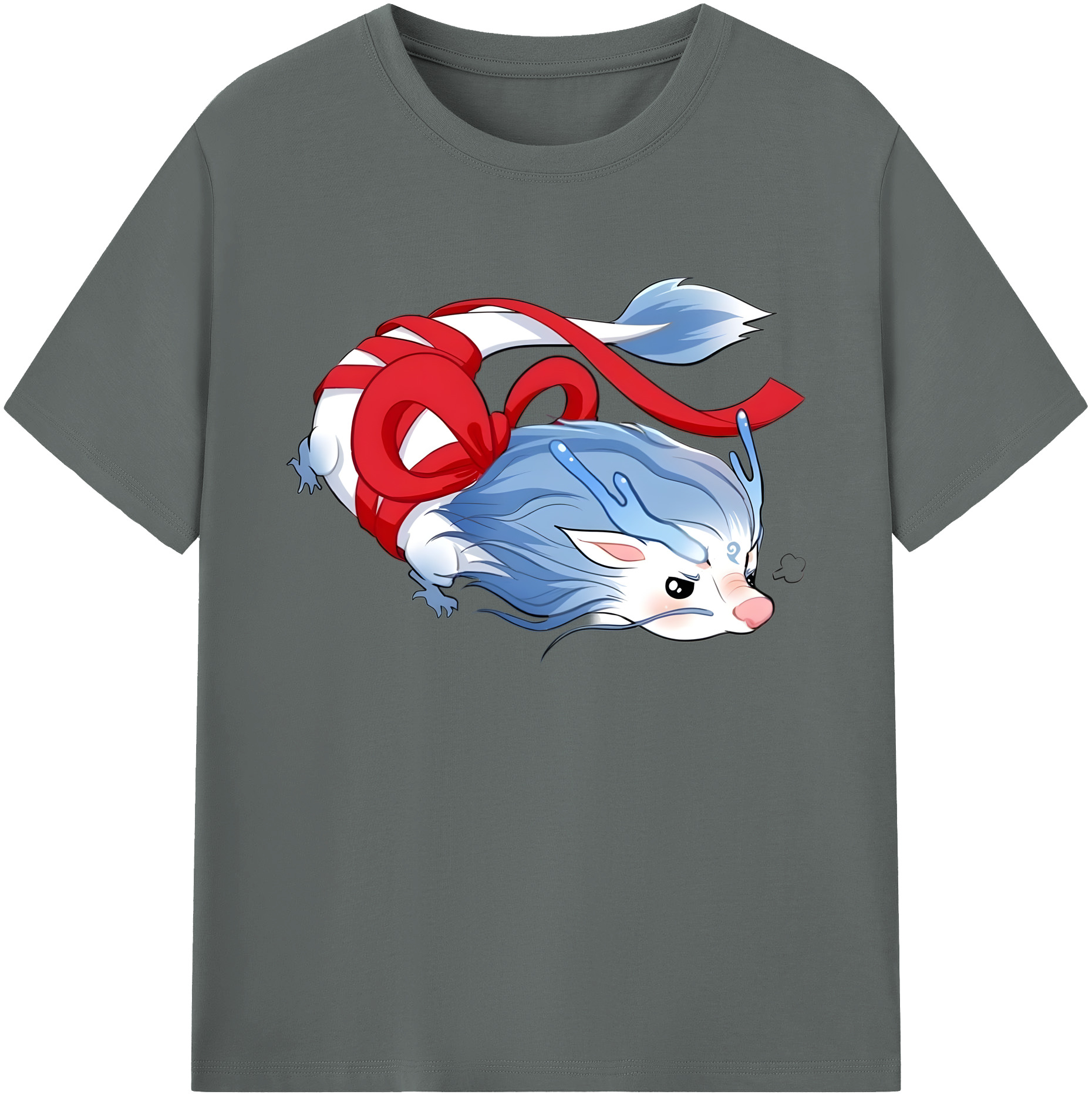 （画像用） Ne Zha 2 ナタ 魔童の大暴れ 綿100％ メンズ半袖Tシャツ｜肌触りやわらか＆通気性